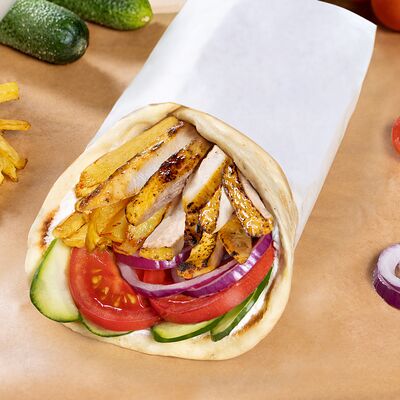 Гирос с курицей в Шаурма Куулпицца по цене 490 ₽