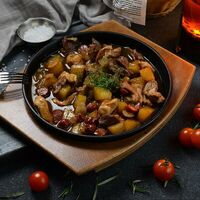 Мясная жареха в Хуторок