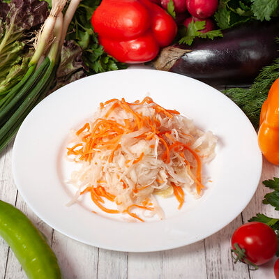 Капуста квашеная в Шашлычок по цене 150 ₽