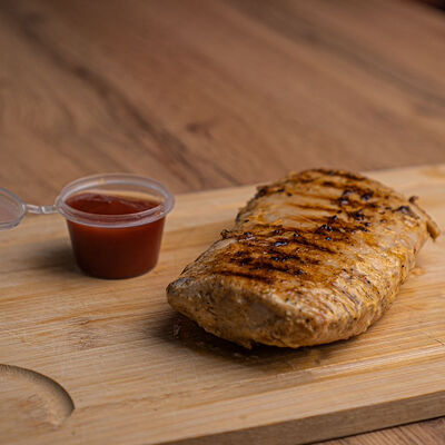 Стейк из цыпленкав BAD & BOY BURGER по цене 630 ₽