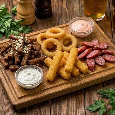 Сет горячих закусок в Место Про Тесто по цене 875 ₽