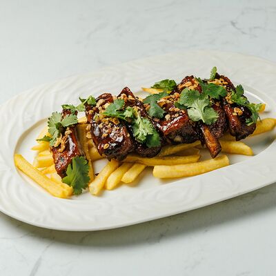 Ребра свиные барбекю в Облака по цене 1150 ₽