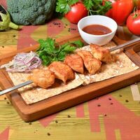 Шашлык из индейки с соусом сацебели в АйДаБаран