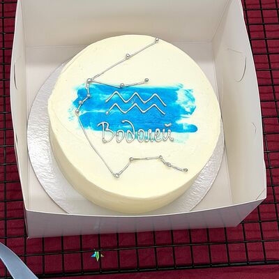 Бенто-торт Созвездие на День рождения любимому Водолею в Cosmo Сakery по цене 2300 ₽