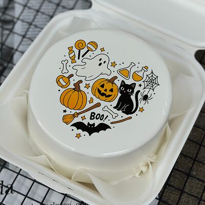 Бенто-торт Хэллоуин в Tort4u по цене 1590 ₽