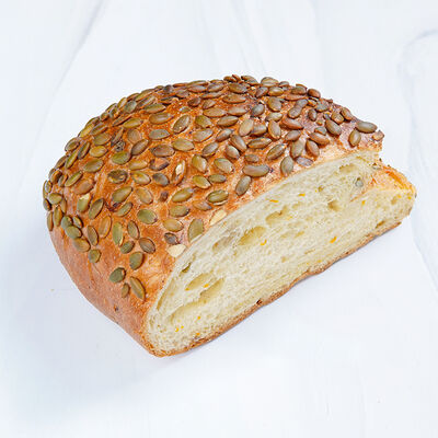 Хлеб тыквенный половинка в Магбургер №067 по цене 100 ₽