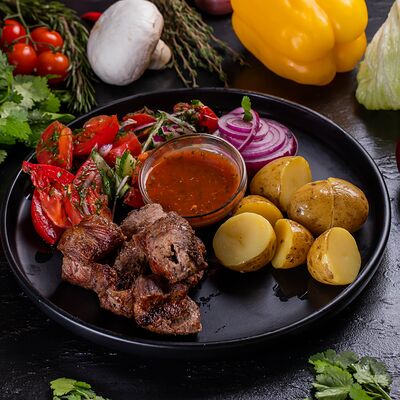 Комбо со свиной шеей в Красножар по цене 990 ₽