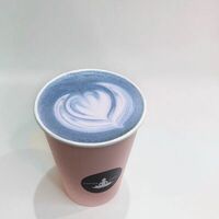 Голубая матча в Bubble Dzen