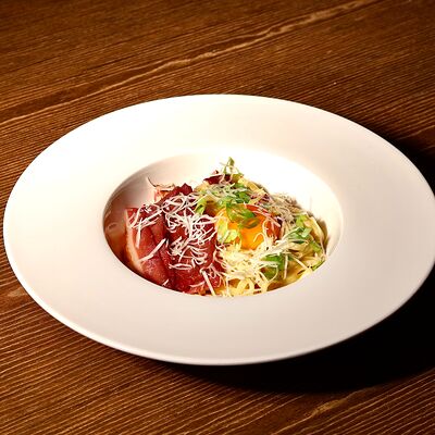 Карбонара с уткойв Пьяцца по цене 690 ₽