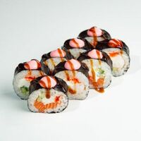 Сборка Футомаки Лосось и креветка 4 на 4 №5 в ЁБИСАН