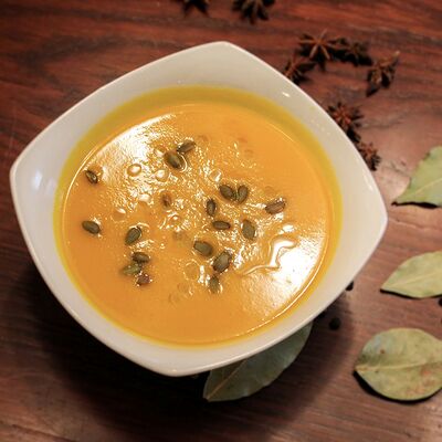 Крем-суп из тыквы в Рембрандт по цене 450 ₽