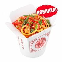 Лапша wok овощи в соевом соусе в Икура Суши