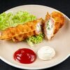 Корн-дог с рулетом из ветчины в Вафливафли по цене 340