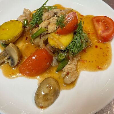 Скоблянка из курицы и индейки в Баракат по цене 319 ₽