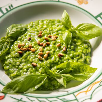 Ризотто с песто в Mama Roma по цене 533 ₽