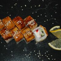 Унаги-чиз в Sushi Yamazaki Pizza