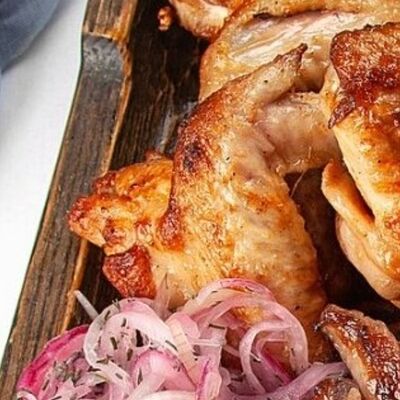 Куриные крылышки барбекю в Сытый Лось по цене 600 ₽