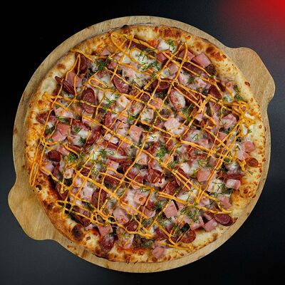 Пицца Мясной райв Шава Банда по цене 1850 ₽