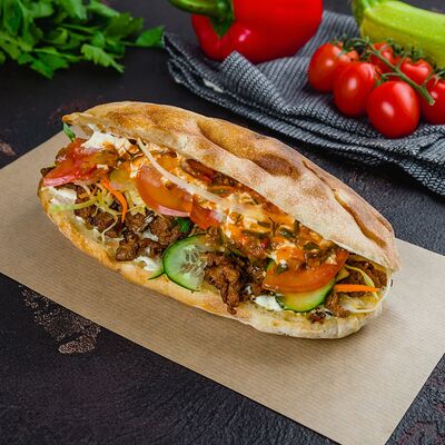 Арабская шаурма в пите в Рами бистро по цене 374 ₽