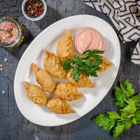 Кюрза жареная с курицей в Сахара