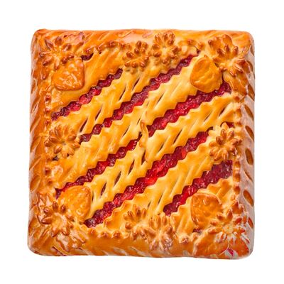 Пирог с клубникой в Пироговый дворик Пекарня по цене 1032 ₽