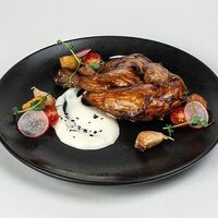 Половинка цыплёнкав Кафе Biscuit