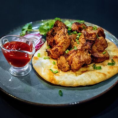 Шашлык из свиной шеи в Руккола по цене 980 ₽