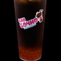Персиковый bubble tea в Сочно