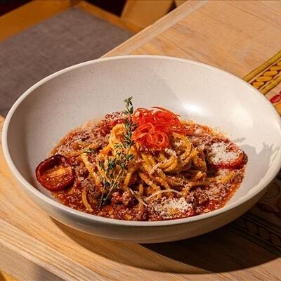 Паста Болоньезе new в У БЕЛЛУЧЧИ круче по цене 685 ₽