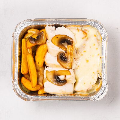 Жюльен с куриным филе и грибами в Pizza Sun по цене 349 ₽