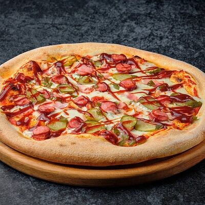 Пицца 1-январский завтрак в Mesto Burger по цене 500