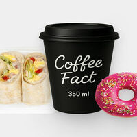 Комбо №2 (ролл, кофе)в CoffeeFact