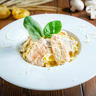Паста Альфредо в Bullet Bar по цене 620 ₽