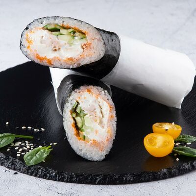 Суширитто с угрем и креветкой в Суши Мастер по цене 449 ₽