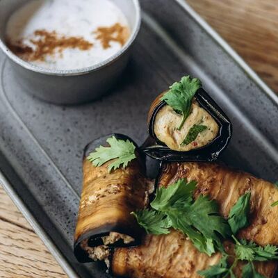 Рулетики из баклажанов в Мацони по цене 450