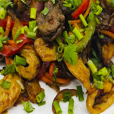 Мясо по-сычуаньски в Woksy по цене 1076 ₽