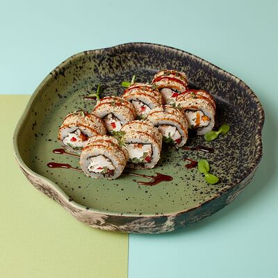 Ролл с копченой курицей в Точка Вкуса по цене 279 ₽