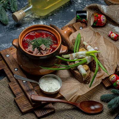 Борщ в Proftesto по цене 590 ₽