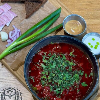 Борщ в Филин-термы по цене 550 ₽