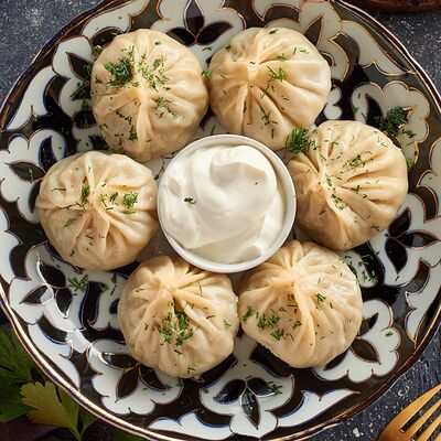 Манты в Чайхана Айва по цене 450 ₽