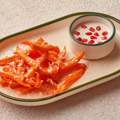 Батат фри и пармезан в Хачапури выпечка и вино по цене 430 ₽