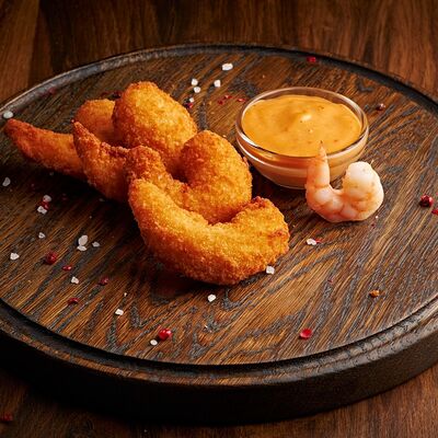 3 Креветкив Гриль кинг по цене 299 ₽