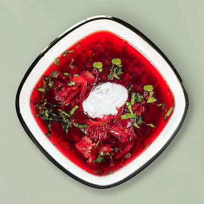 Big russian борщ в Лепим и варим по цене 395 ₽