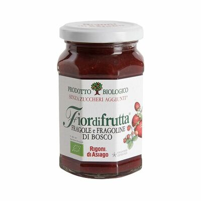 Конфитюр из клубники и земляники, Fiordifrutta, Италия в Азбука Вкуса Экспресс Меню по цене 485 ₽