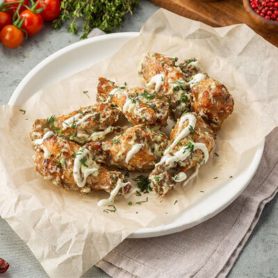 Крылья Ранч 5 шт в Вкусный цыпленок по цене 359 ₽