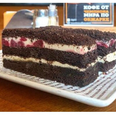 Торт Топлёный шоколад в Тревеллерс кофе по цене 379 ₽
