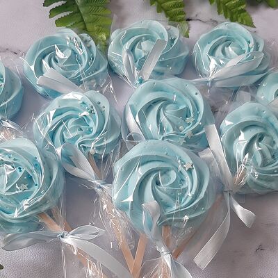 Безе на палочке голубое в Чародейка сладостей по цене 1000 ₽