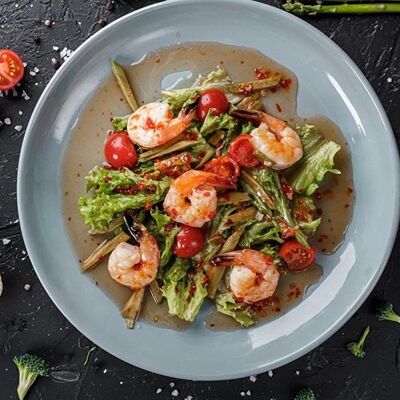 Салат с креветками на гриле в Yummy yummy по цене 249 ₽