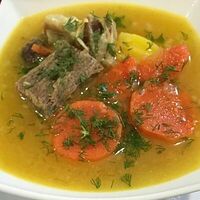 Шурпа с бараниной в Аура
