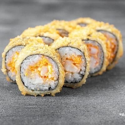 Мини темпура с креветкой в ROLLS KING SUSHI KINGDOM по цене 1038 ₽